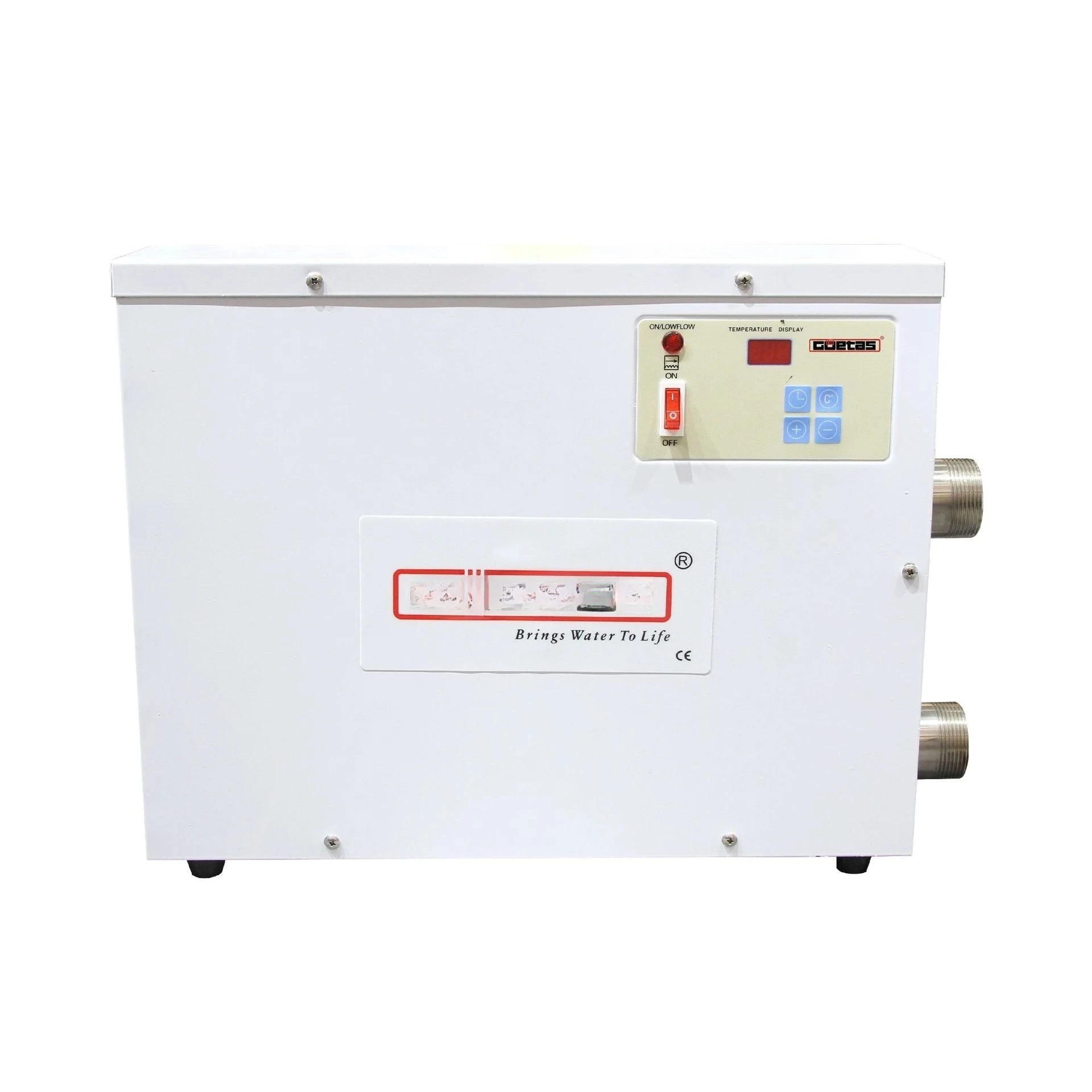 220V/380V New5.5-18KW  Pool Heater Electric Swimming Pool Heater SPA  Touch Screen Smart Thermostat Heater Swimming Pool