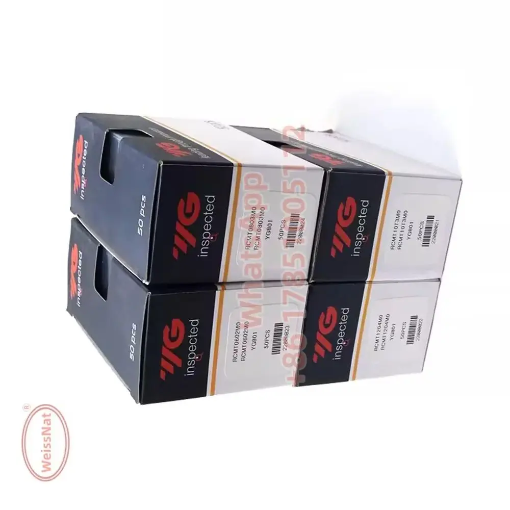 

YG-1 RCMT0602MO RCMT0803MO RCMT10T3MO RCMT1204MO YG801 Carbide Insert RCMT Inserts