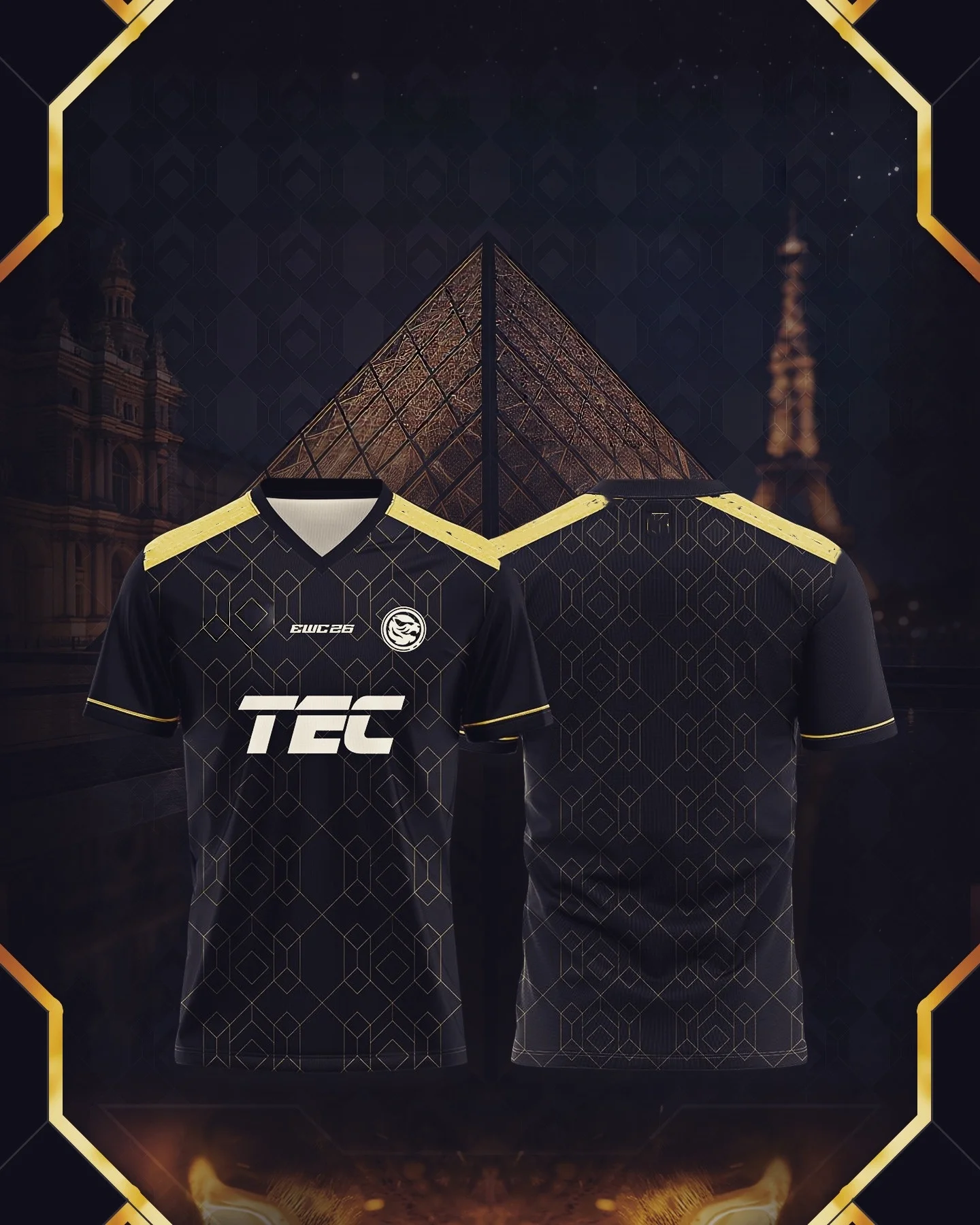 Esports Vs Gaming - Nouveau Maillot Esports TEC EWC26 2026