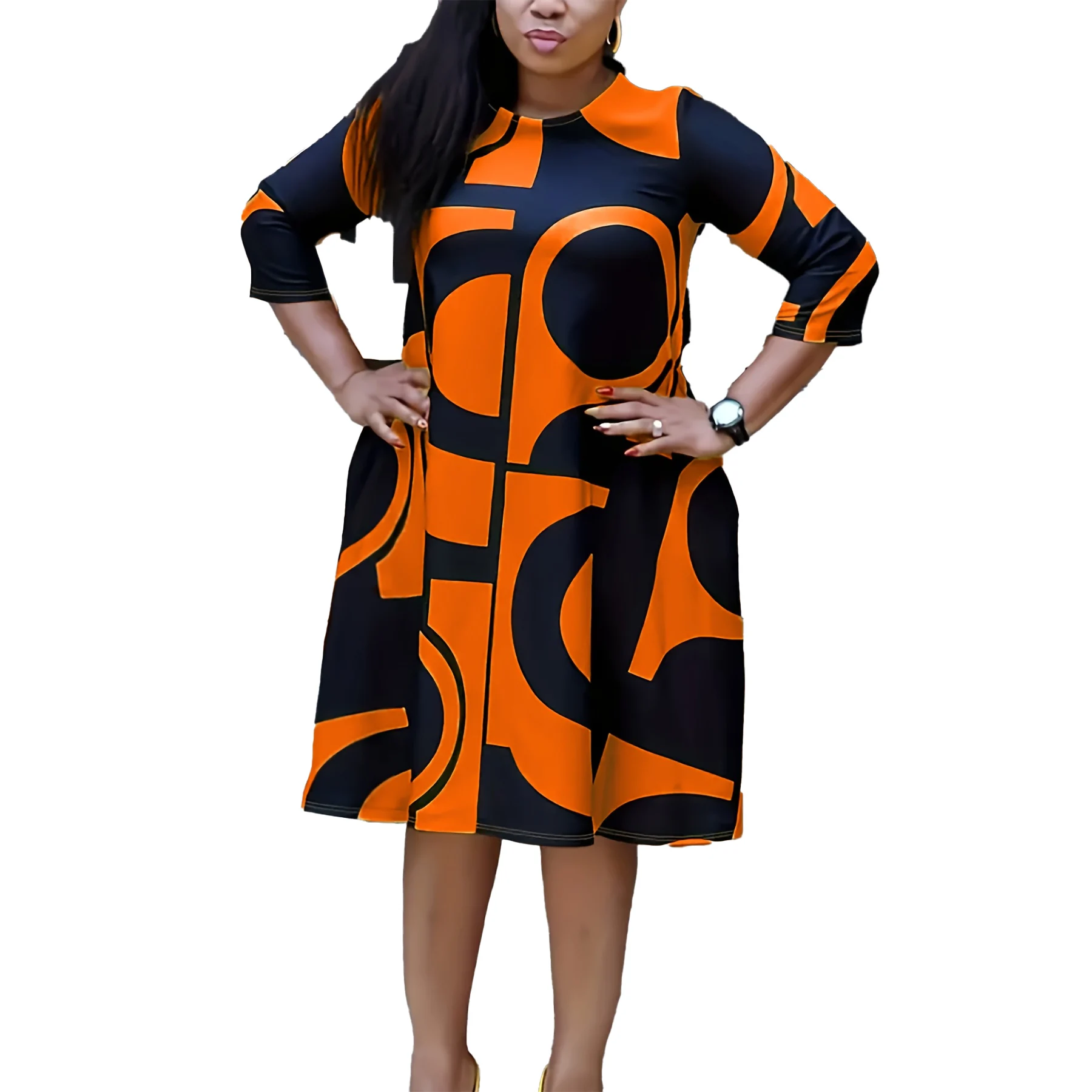 Fashion Casual Elegant Resort Pocket Dress
