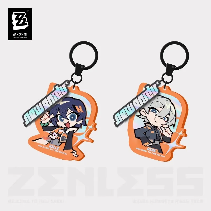 

Official Zenless Zone Zero Licensed Anime Lido Series Game Peripheral Q Version of The Acrylic Pendant Decoration Birthday Gift