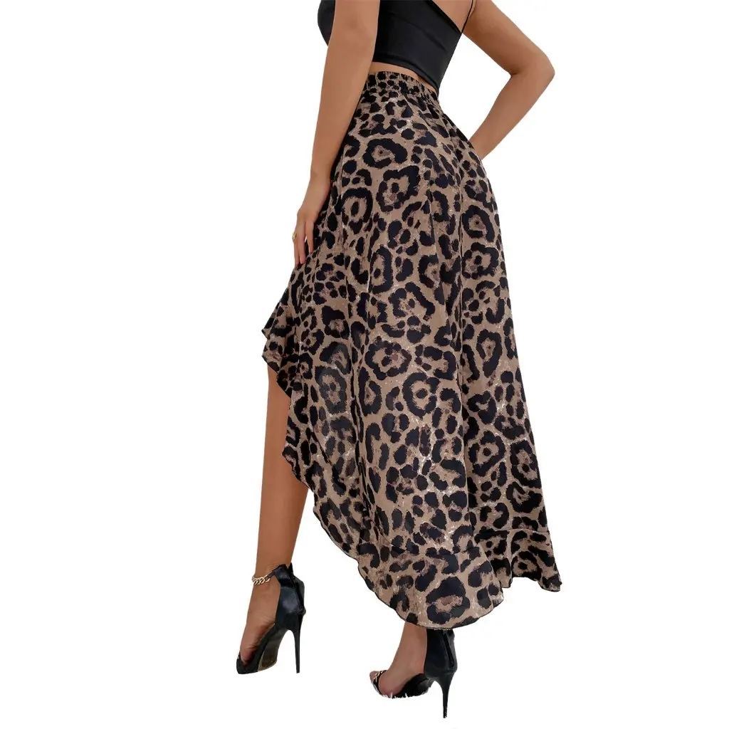 

Women's Irregular Printed Skirt A-Shape Trendy Leisure Best Selling European And American Style Skirt for Women