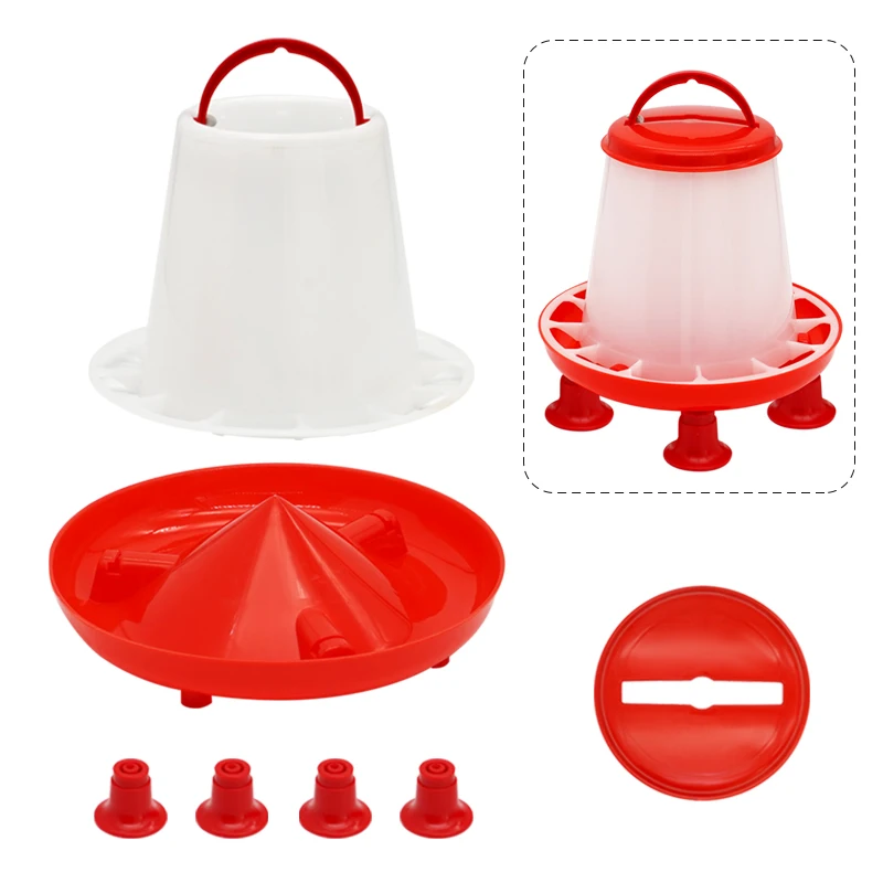 1.5kg Capacity Chicken Feeder Bucket 6