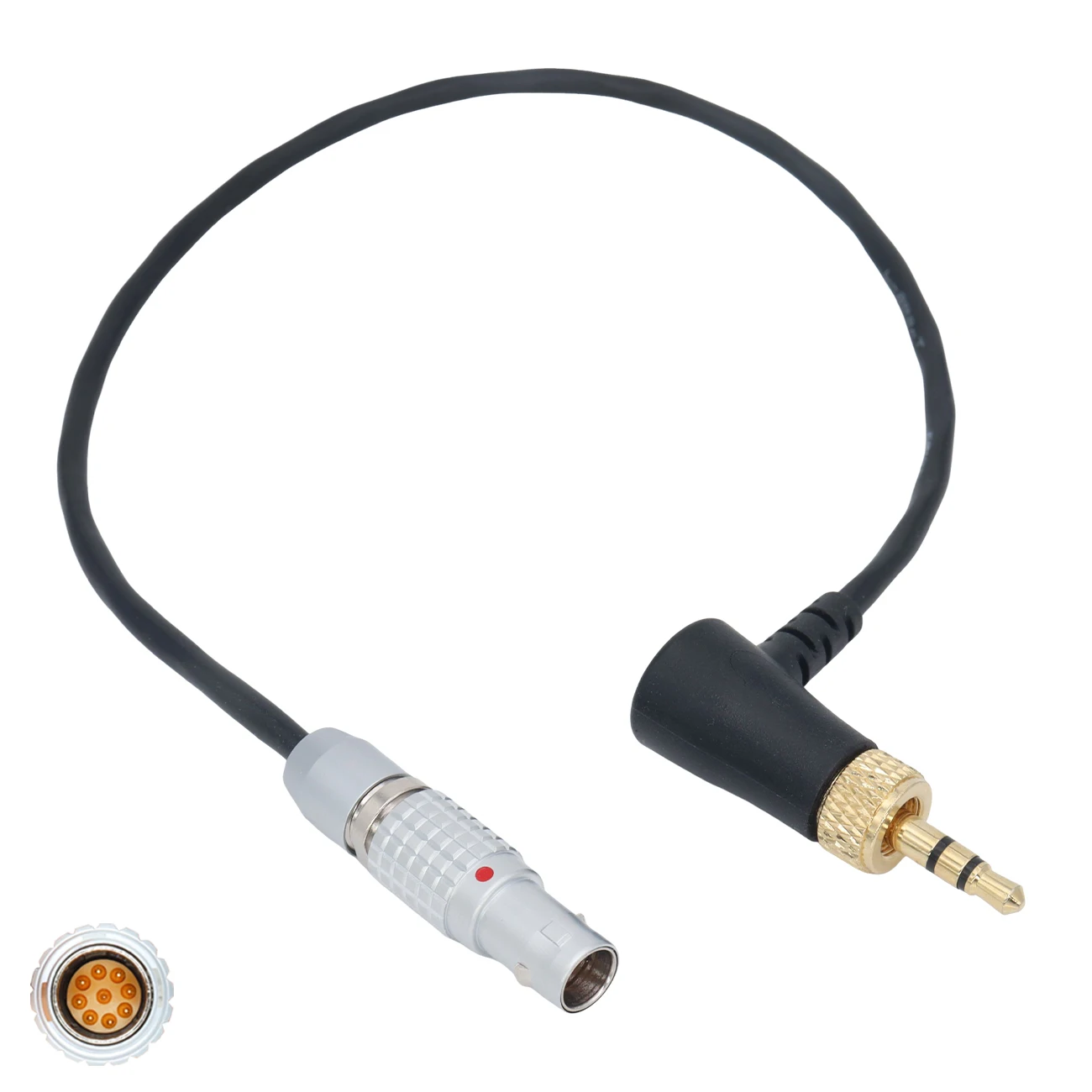 3.5 jack  to 0B 9pin  for  Camera Pixboom and RED V-RAPTOR/KOMODO timecode Cable