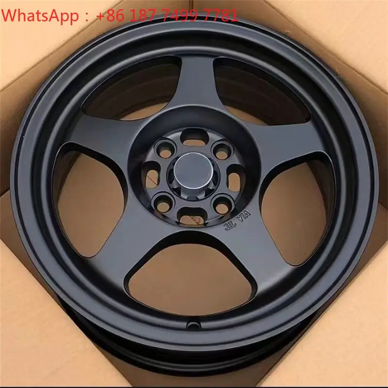 15 16 Inch 6.5J 7J 4X100 ET35 ET38 Deep Dish Alloy Wheels