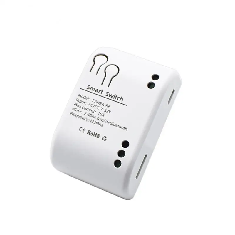 Tuya Smart Wifi Motor Switch Module 4CH DC 5V 12V 32V RF433 Receiver Remote Control Inching Relay for Alexa Home