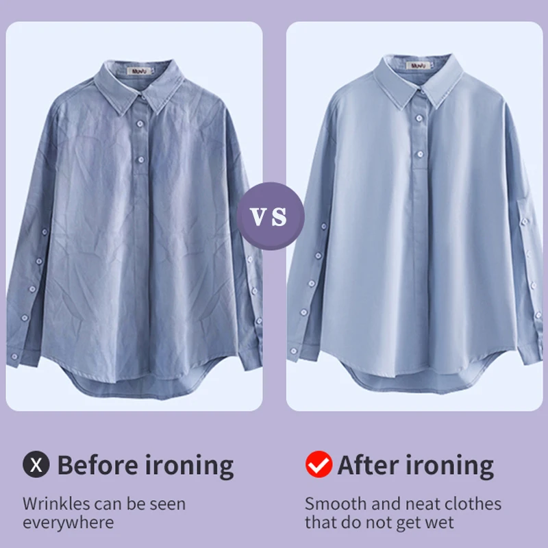 مكواة رش محمولة للسفر قابلة للطي - مكوّاة صغيرة محمولة مع 180 °   رأس دوار - احترافي ضروري