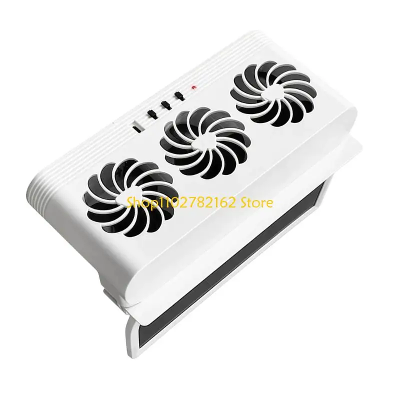 547B Solar Car Exhaust Fan Rapid Temperature Reduction Odor Eliminate Ventilation Fan