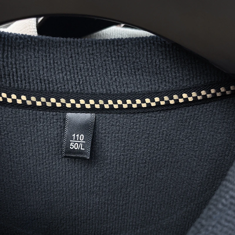 Herren-Sweatshirt mit Rundhalsausschnitt, Waffelstruktur, langen Ärmeln, einfarbig, lockerer Schnitt, lässig, für den täglichen Gebrauch, ein Basic-Oberteil für Herbst und Winter. – Detail 21