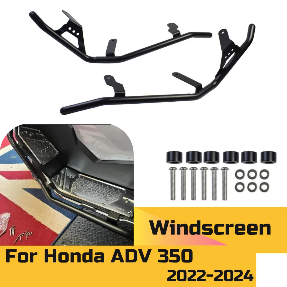 

ADV350 Crash Bars For Honda ADV 350 2022-2024 Motorcycle Highway Engine Guard Bumper Lower Falling Frame Protection Accessories