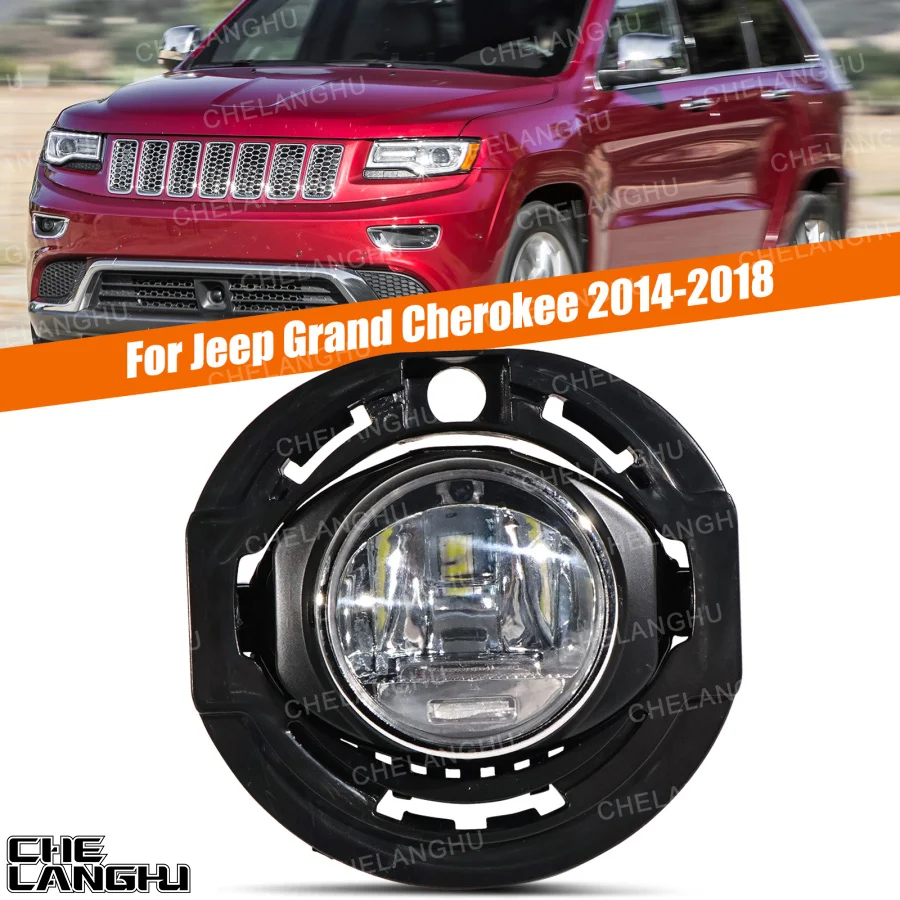 

For Jeep Grand Cherokee 2014 2015 2016 2017 2018 L=R Front Bumper LED Fog Light Lamp Car accessories 5182021AB