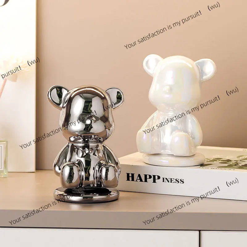 

Высококачественная коробка для зубочисток с милым медведем, бытовой держатель для зубочисток, персонализированный креативный легкий роскошный ватный тампон, зубная нить