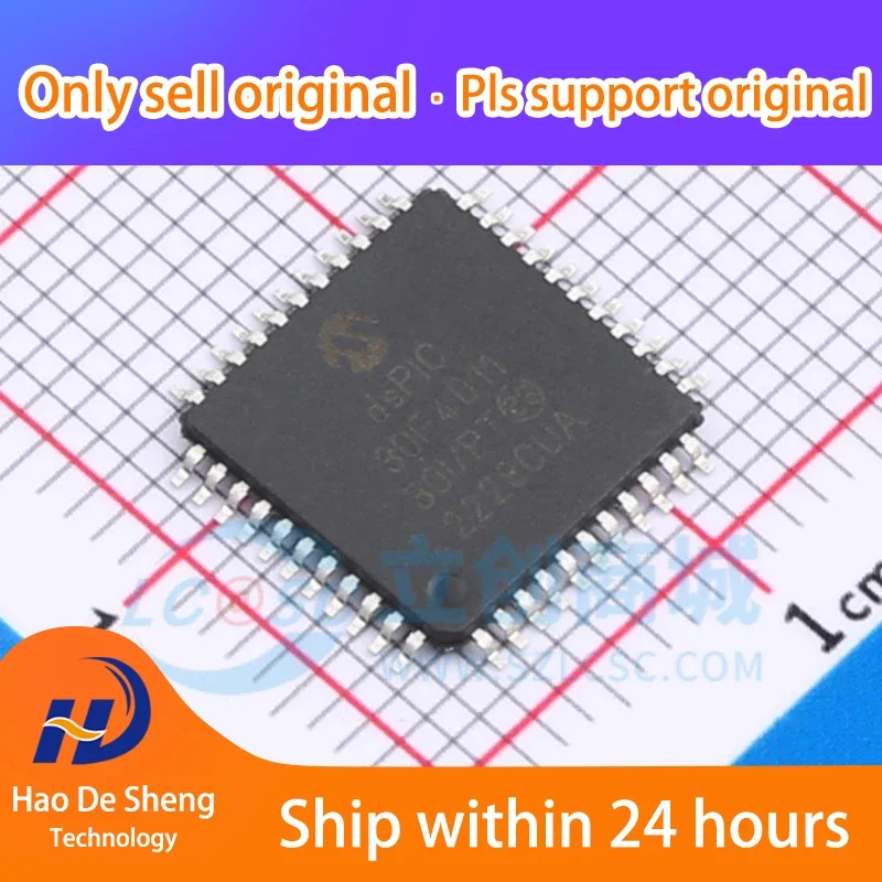 

10PCS/LOT DSPIC30F4011-30I/PT QFP44 PIC30F4011 New Original In Stock, electronic components supplies