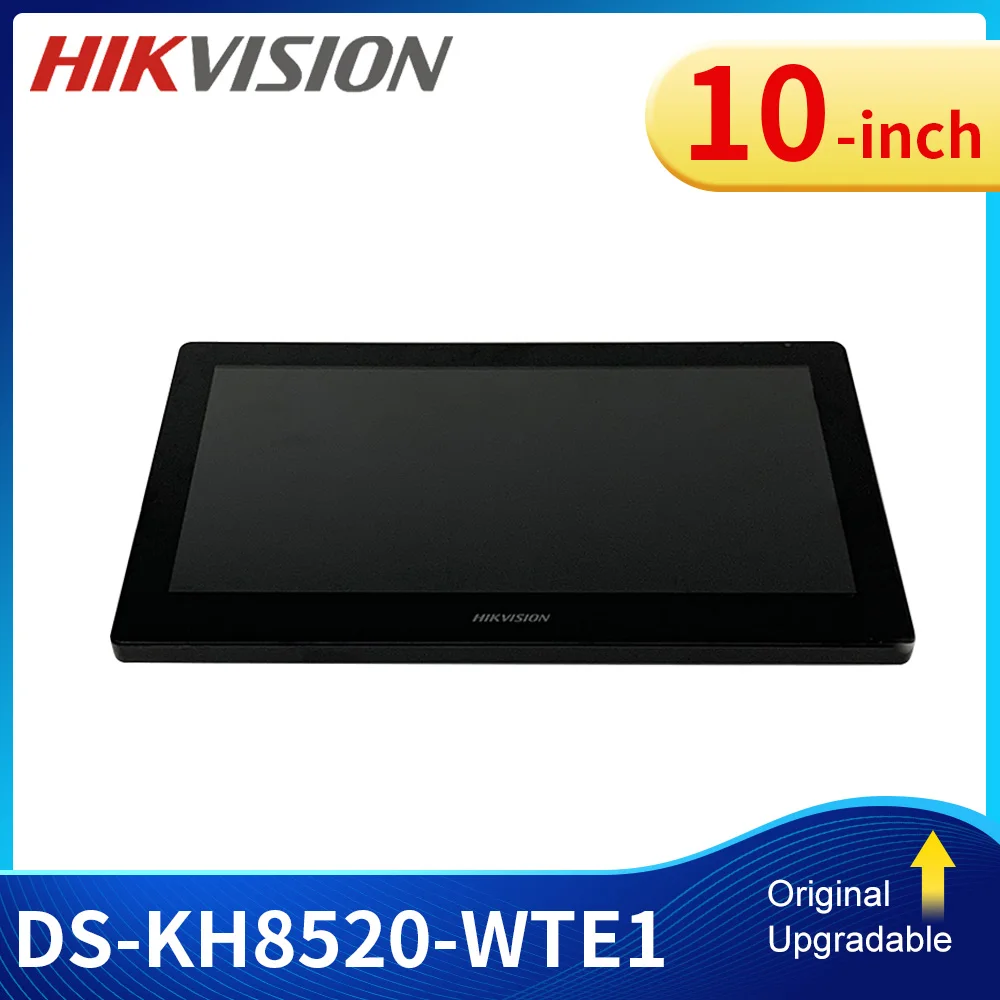 Hikvision DS-KH8520-WTE1 10-inch Video Intercom POE Remote Unlock Wireless WIFI IP Indoor Station Monitor Screen HIK-CONNECT