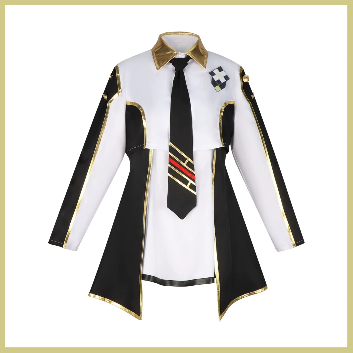 

White Long Sleeves Coat Dress Uniform Woman Sexy Carnival Halloween Party Suit 2026 Game Sky Striker Ace Raye Cosplay Costume