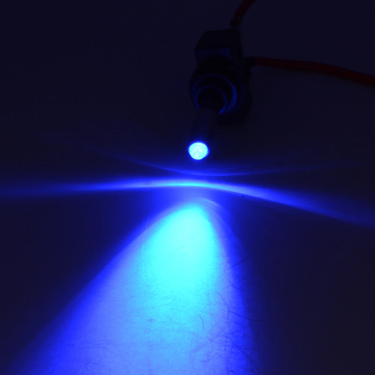 

4pcs LED Toggle Switch 12V 20A 3 Pin Blue ABS Metal Waterproof Motorcycle Car Boat Headlights Fog Lamps Work Lamps