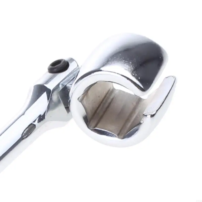 A2UD 산소 센서 렌치 22mm 헤드 O2 센서 렌치 용 유연성 7/8 "제거 도구 컨투어 핸들 카본 스틸