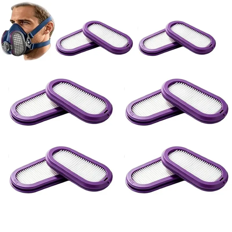 ABJF-12Pack P100 Respirator Filters SPR321 Replacement For Welding & Dust