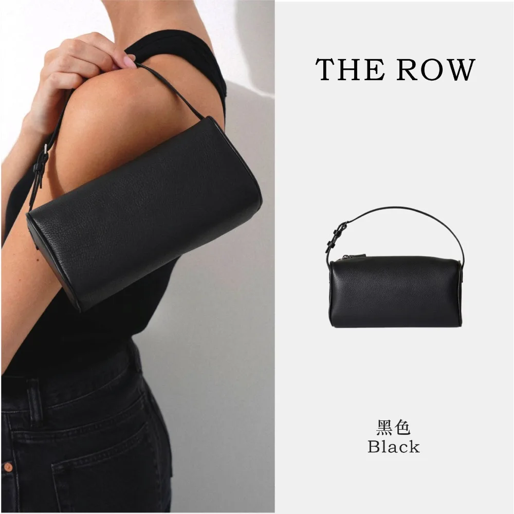 حقيبة حامل القلم 2025 مقلمة PU كلاسيكية بتصميم متخصص حقيبة أسطوانية راقية حقيبة يد عصرية للإبط