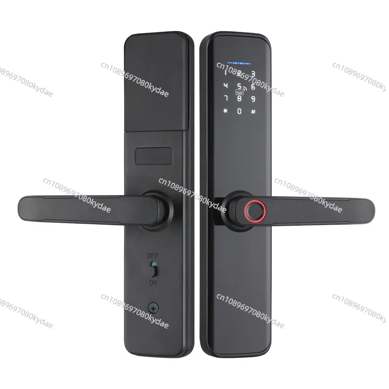 Bluetooth remote control smart lock entry door bedroom door fingerprint password lock office anti-theft door lock