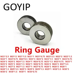 M21  M22  M23  M24  M25  M26  M27  M28  M29  M30 6G Metric Thread Ring Gauge Go And No-Go Gage Support Customized