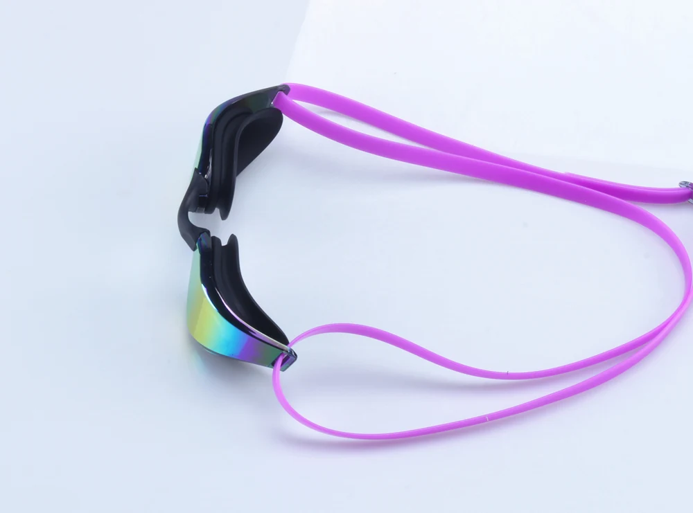 Professionelle Anti-Beschlag-Schwimmbrille, Schwimmbrille, galvanisiert, wasserdichtes Silikon, Lunettes De Natation Professionnel – Detail 4