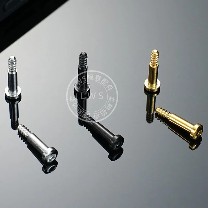Side Watch Screw For G-SHOCK Casio GBD-H1000 GBD H1000 Strap Screw Connecting Rod Screw Silver Gold Black with Tools Accessories view 6