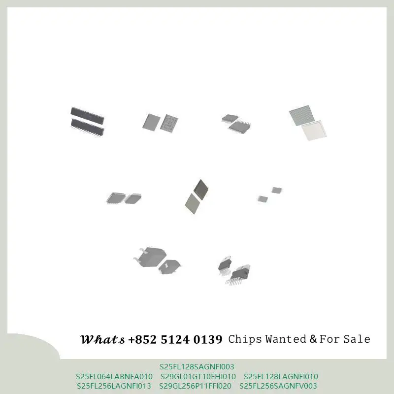 チップ-集積回路チップ-mcuチップ-s25fl128sagnfi003-s25fl064labnfa010-s29gl01gt10fhi010-s25fl128lagnfi010-s25fl256lagnfi013