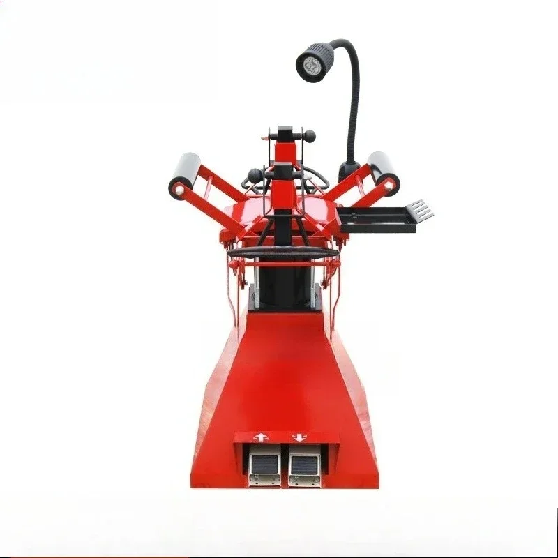 Automatic pneumatic tire expander, tire picking machine