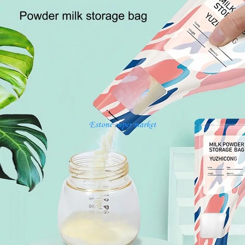 090B Multi Purpose Disposable Storage Pouches Protein Milk Powder Travel 60pcs