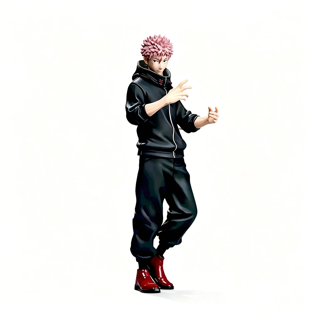 19CM Anime Ujutsu Kaisen Shimetsu Kaiyuu Itadori Yuji Figur Stehende Maßstabsgetreue Humanoide Modellfigur Geschenk Sammlerstück Actionfigur PVC – Detail 5