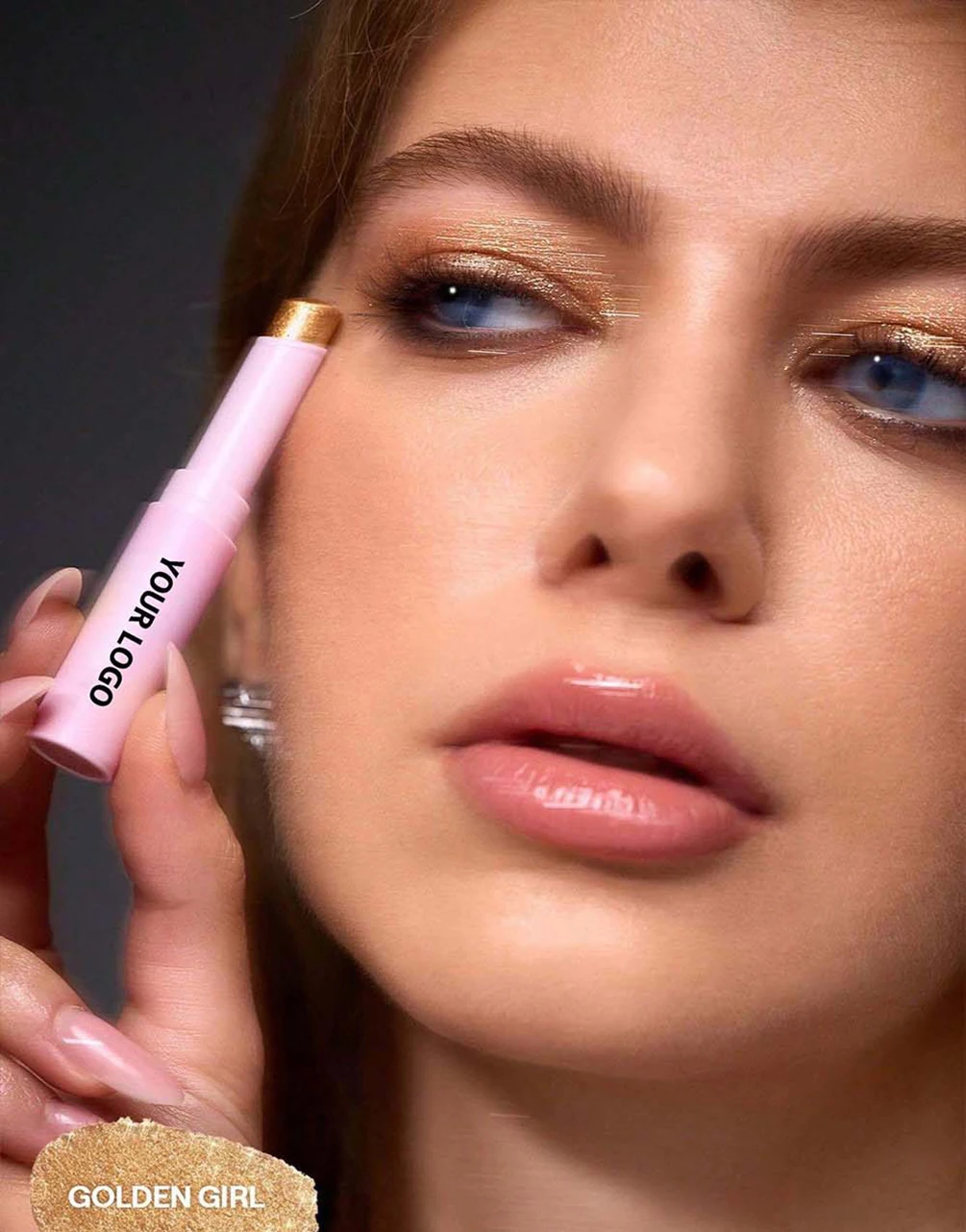 6-color Private Label Highligter Stick Custom Logo Super Shimmering Gel Highlight Sweat-proof Long-lasting Face Makeup Vegan