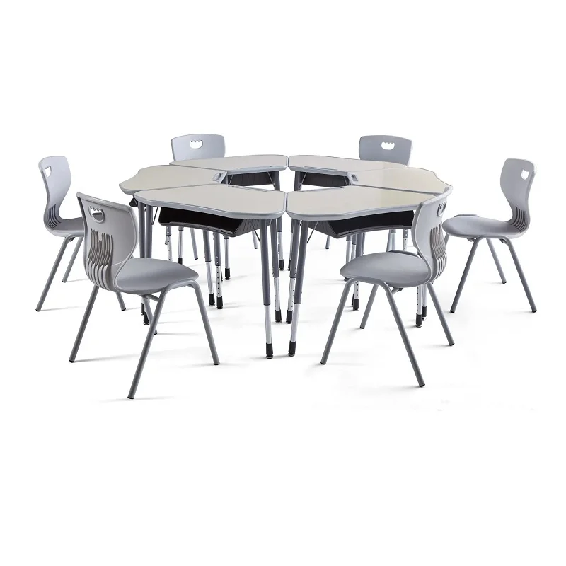 

Регулируемый современный ученический стол и стул ST-0405T с регулировкой высоты 540-750 мм