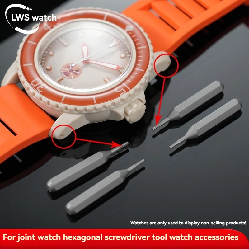 For Blancpain Tools Special Hexagonal Swatch Screwdrivers Watchband Watch and Strap Disassembly Tools Watch Accessories