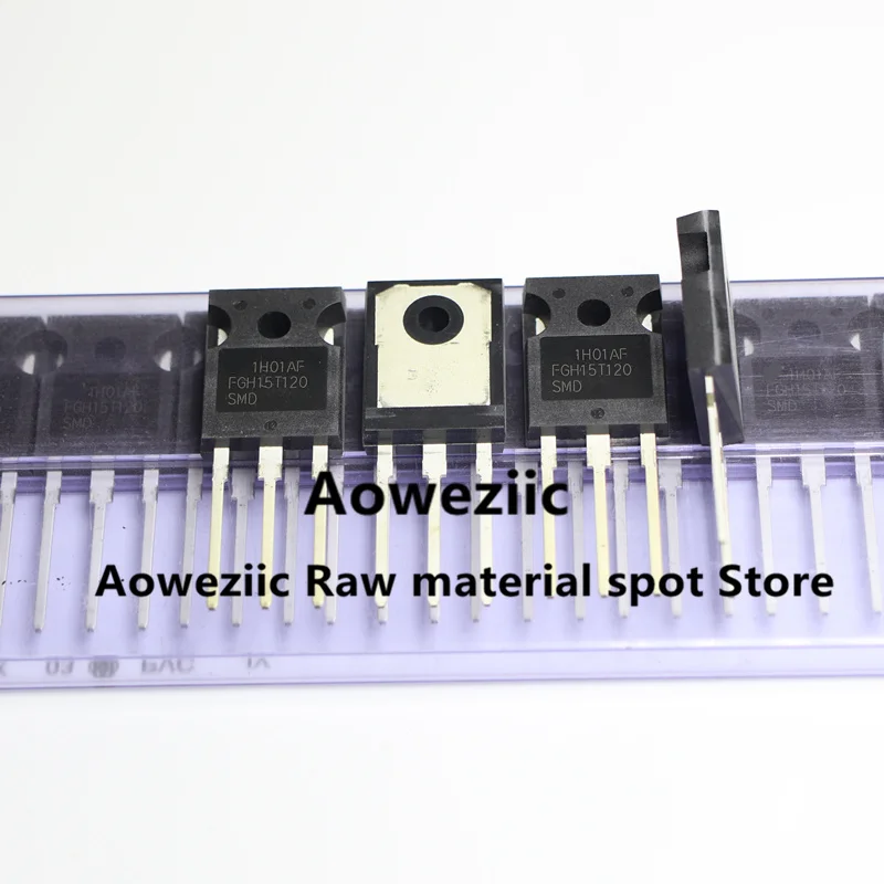 Aoweziic  100% New Imported Original FGH15T120SMD  FGH15T120  TO-247 IGBT High Power Triode 1200V 15A