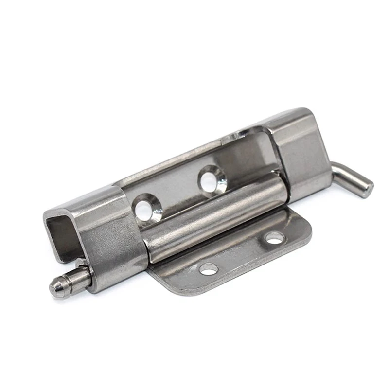 304 Stainless Steel or Galvanized Iron Latch Removable Hinge Industrial Exterior Assembly Electric Kitchen Cabinet Door