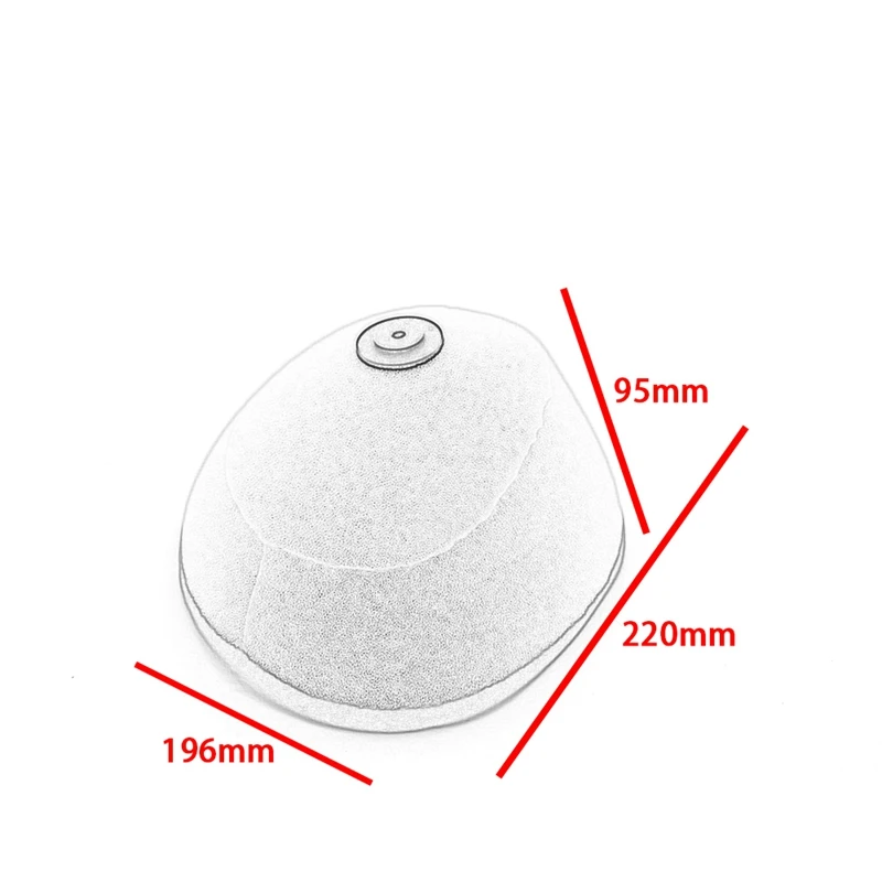 Motorcycle Air Cleaner Filter For HONDA CRF250R CRF 250R 2010- 2013 CRF450R 450R 2009-2012 image 2