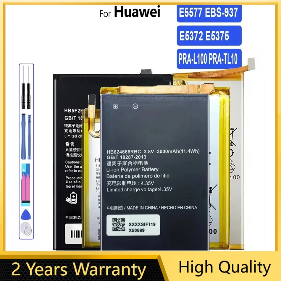 Mobile Phone Battery For Huawei, E5372, E5375, E5373, EC5377, E5330, E5336, E5577, EBS-937, Pra-lx1, PRA-L100, PRA-TL10