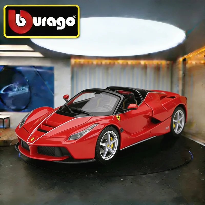 

Bburago 1:24 Ferrari LaFerrari Aperta Alloy Miniature Car Model Diecast Metal Scale Car Model Collection Children Toy Vehicles