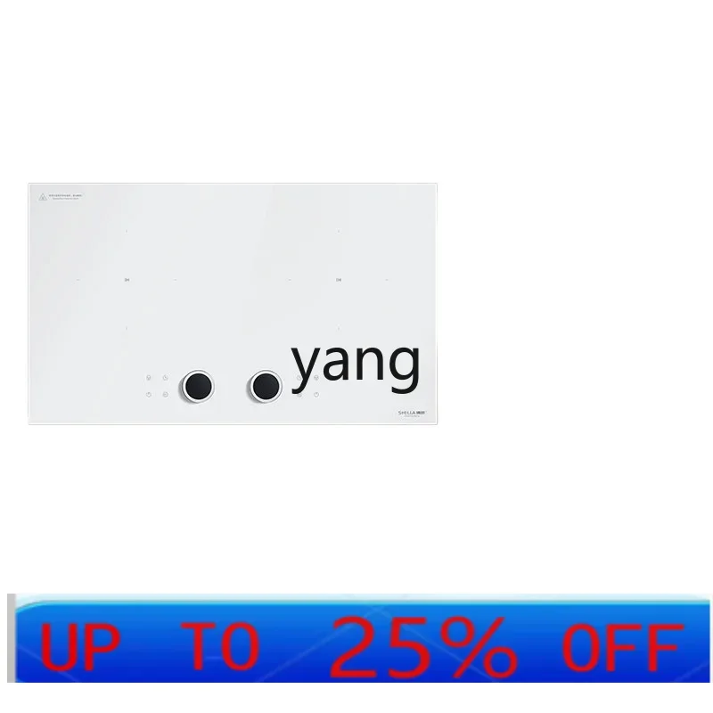 

Индукционная плита VC Household 3500 Вт, высокая мощность, одна электрическая и одна керамическая конфорки, белая