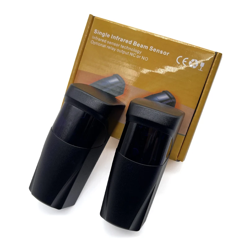 Single Beam Infrared Sensor Operated Garage Door Remote Control for Automatic Gates Windows Wireless Battery 1pcs