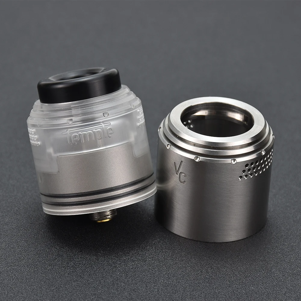 WolfCoolvape TEMPLE 28MM RDA RDA TEMPLE 28MM 316 atomizer tank for coils & atomizers - gallery image 3