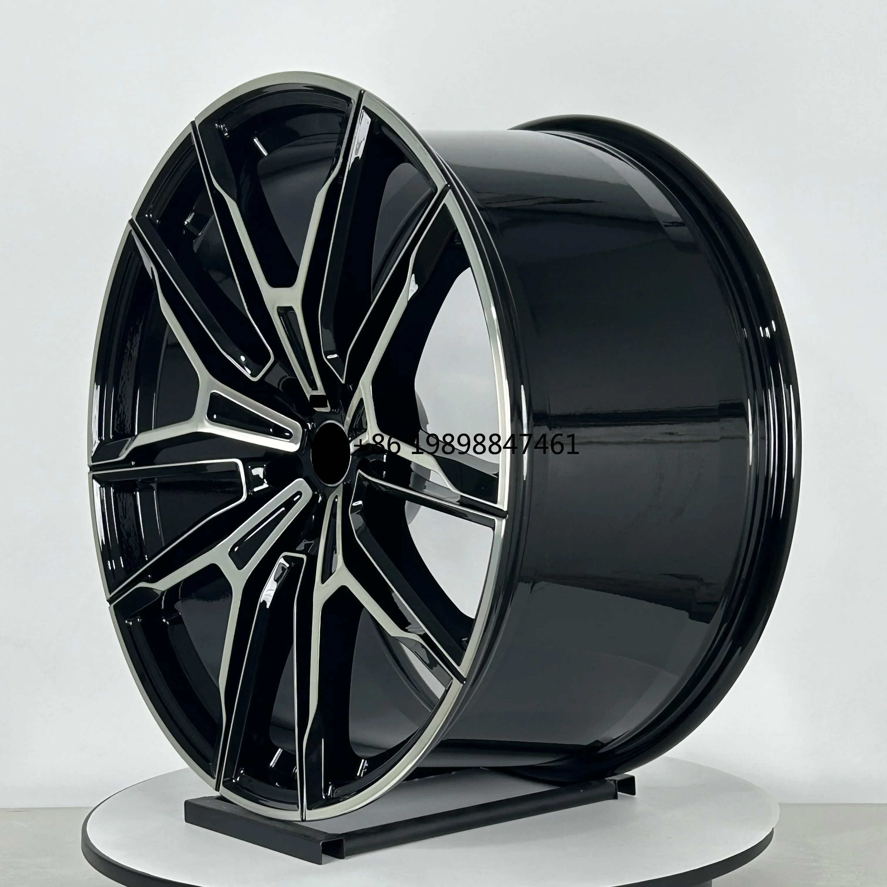 

New Custom Concave Alloy Forged Wheels 15-24 Inch Black Racing Car Rims 5x114.3 5x120 for Audi A4 B8 Mercedes benz W205 C300
