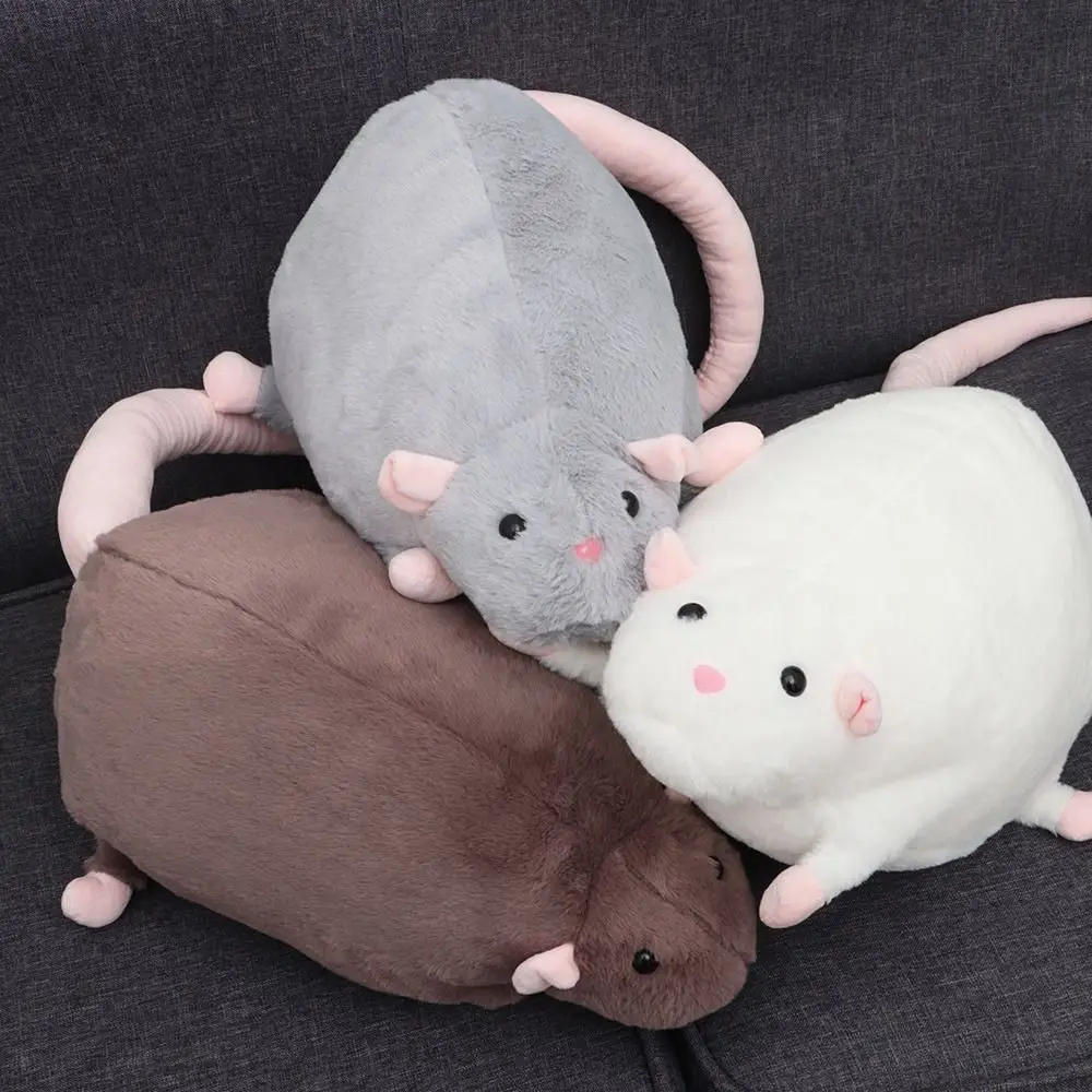 

New High Quality Durable Cute Creative 30/45/90cm Mouse Cartoon Oversized Flower Branch Rat Soft Animal Figure Gift Birthday