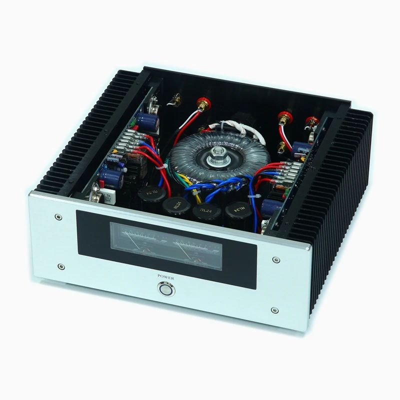 HIFI 2.0 145W+145W M81 Post Amplifier HiFi Gold Sealed Tube IRF9240 Field Effect Tube Class A Class AB Home Rear Amplifie