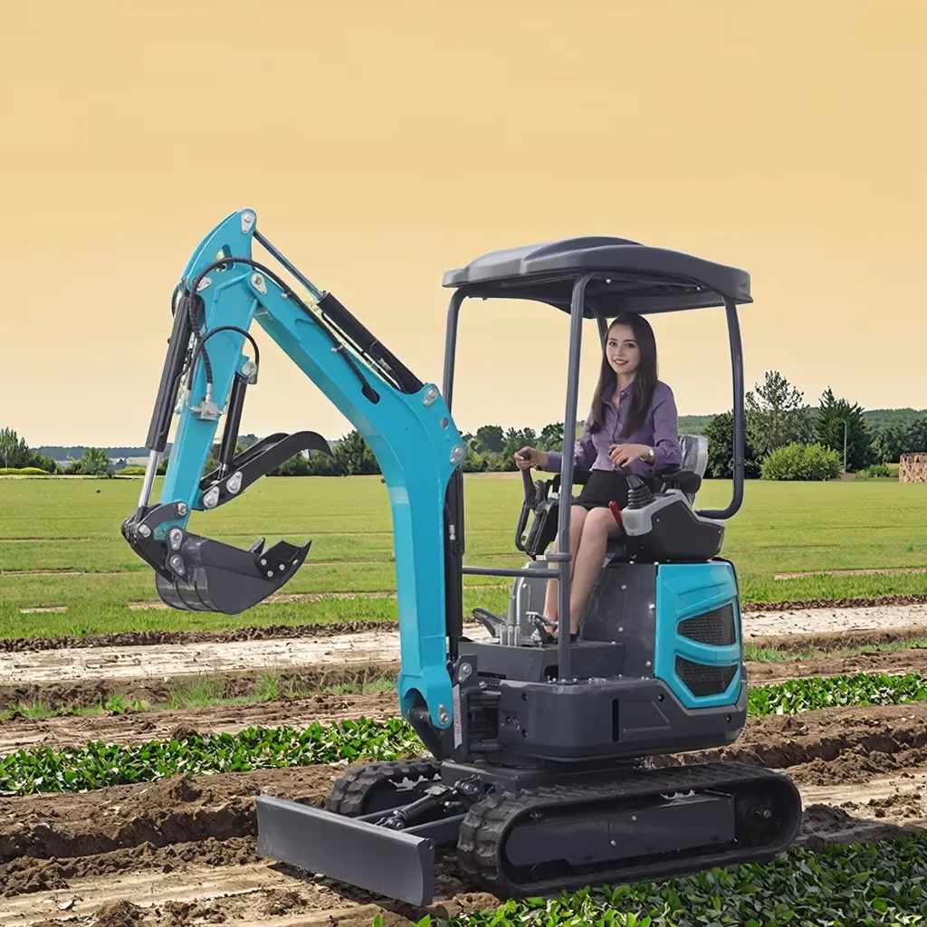 

China 1.8Ton Mini Excavator Manufacturer 2000kg Agriculture Machinery Mini Digger For Sale Multifunctional Factory Customized