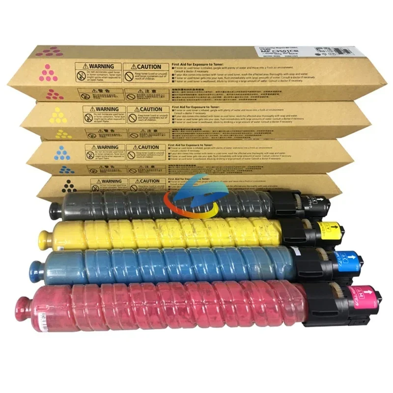 1PCS MPC3300 Toner Cartridge Compatible for Ricoh Aficio MPC2800 MPC3300 High Quality Color Copier Toner BK450g CMY360g