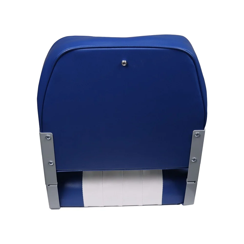 ISURE MARINE Deluxe Сиденье для лодки с низкой спинкой, складное сиденье для лодки, складное сиденье для рыбацкой лодки, красный/синий