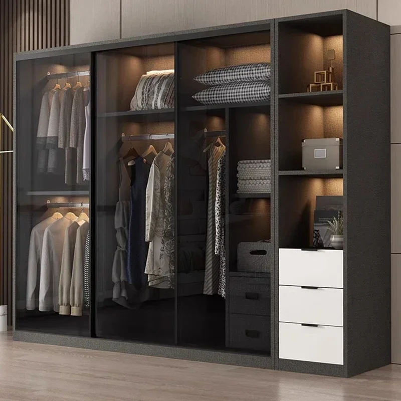 

Simple Modern Drawers Wardrobe Storage Oganizers Unique Wardrobe Hanger Rail Bedroom Accessories Ropero Armable Room Furniture