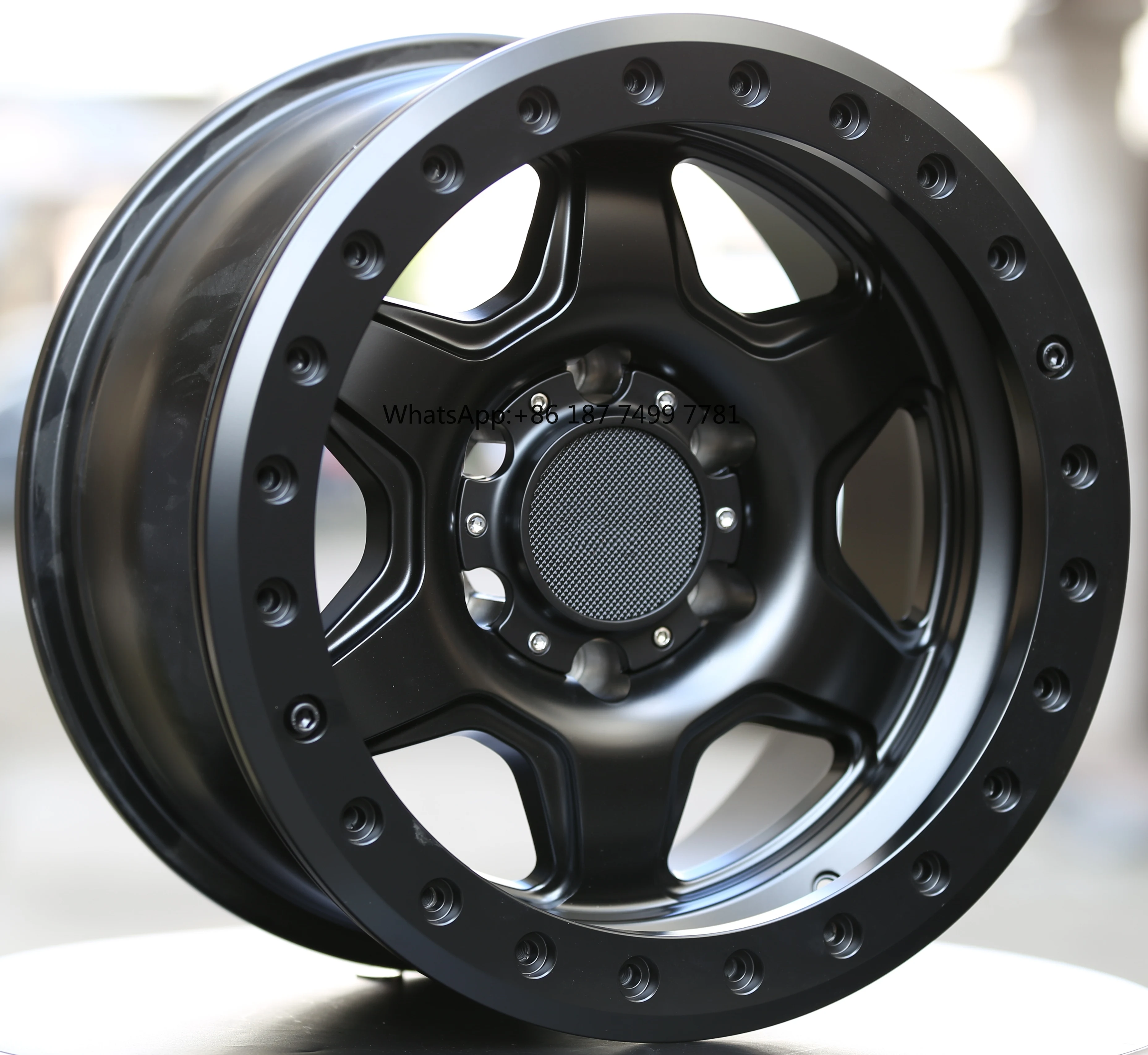 

16-17 Inch Beadlock Wheel Hub Aluminum Alloy 5x150 6x139.7 Wheels for Pickup & SUV Off-Road Vehicle Upgrades